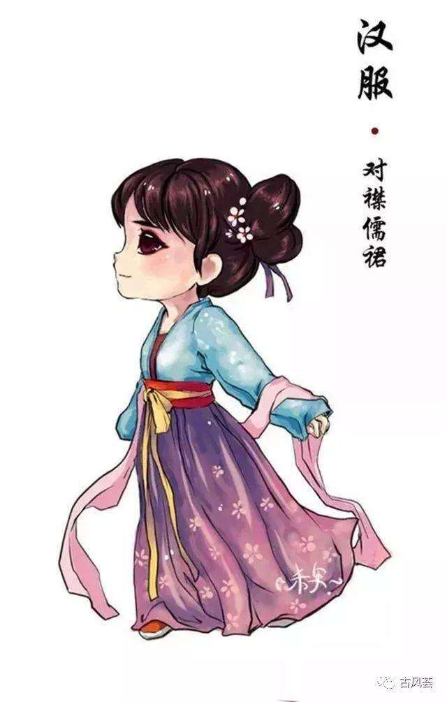 汉服款式大全来了,你找到适合自己的一套汉服了吗?