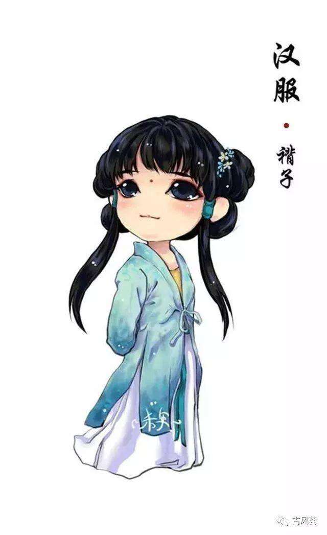汉服款式大全来了,你找到适合自己的一套汉服了吗?