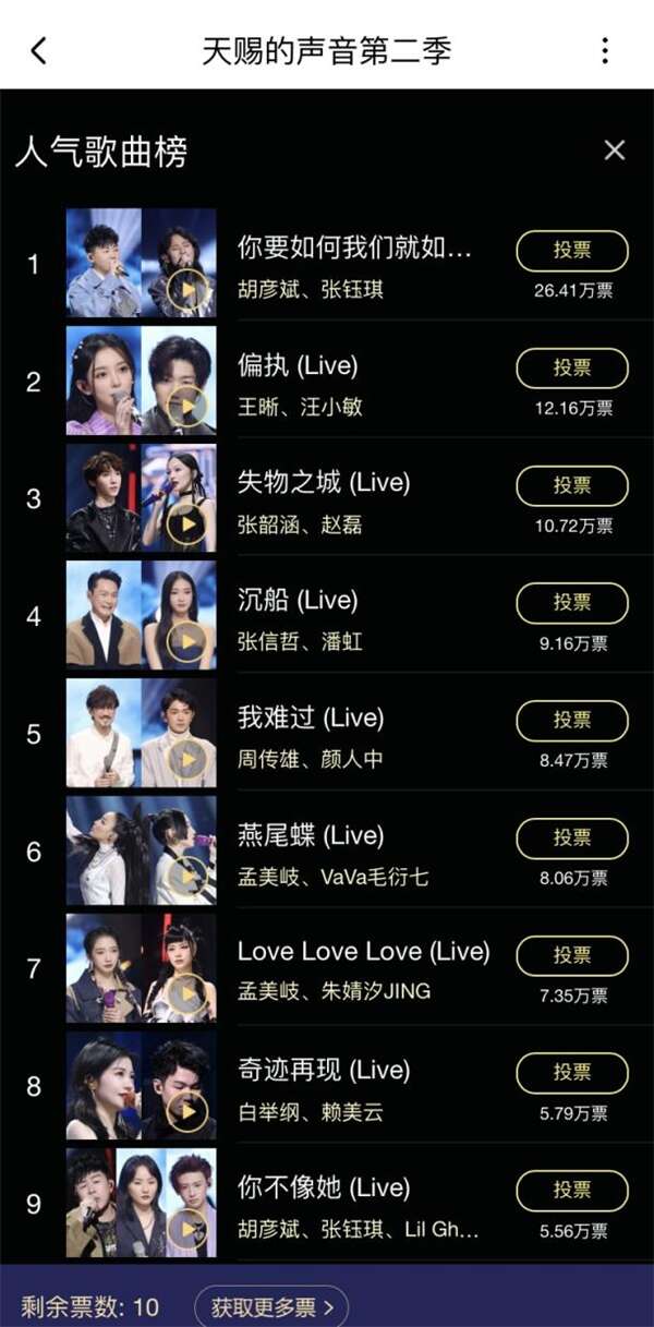 《天赐的声音2》终极金曲争夺战将上线 音频继续锁定酷狗