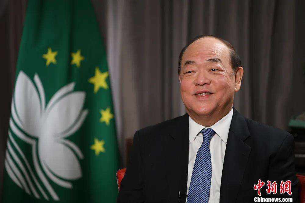 爱国爱澳,让市民有受益感——专访澳门特别行政区行政长官贺一诚