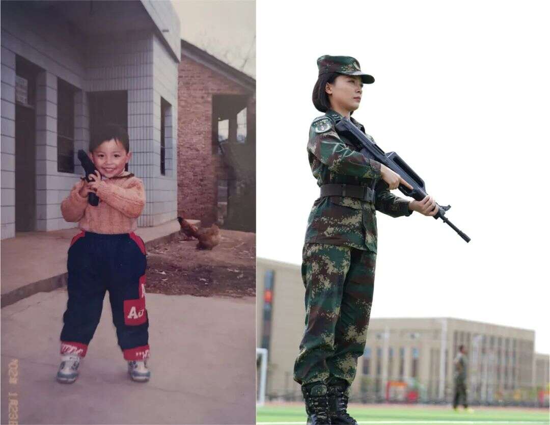 去当兵吧!每个人心中都有一个从军梦,这组对比照简直绝了!