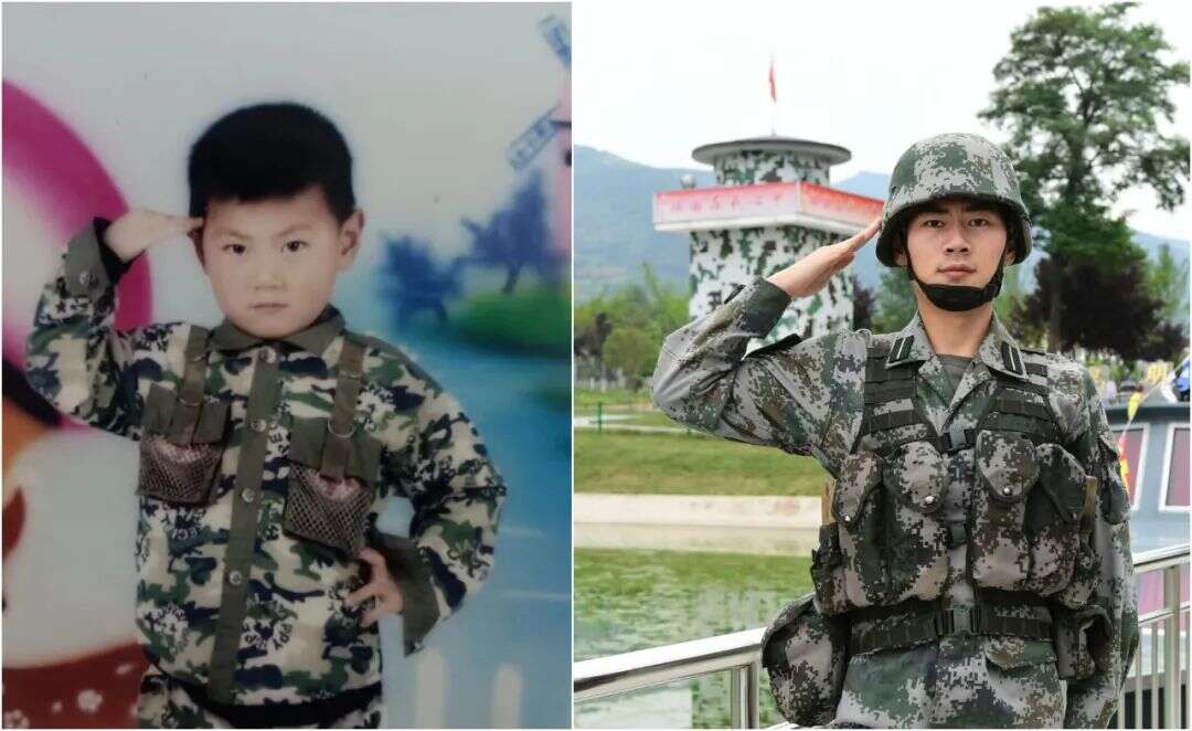 去当兵吧!每个人心中都有一个从军梦,这组对比照简直绝了!