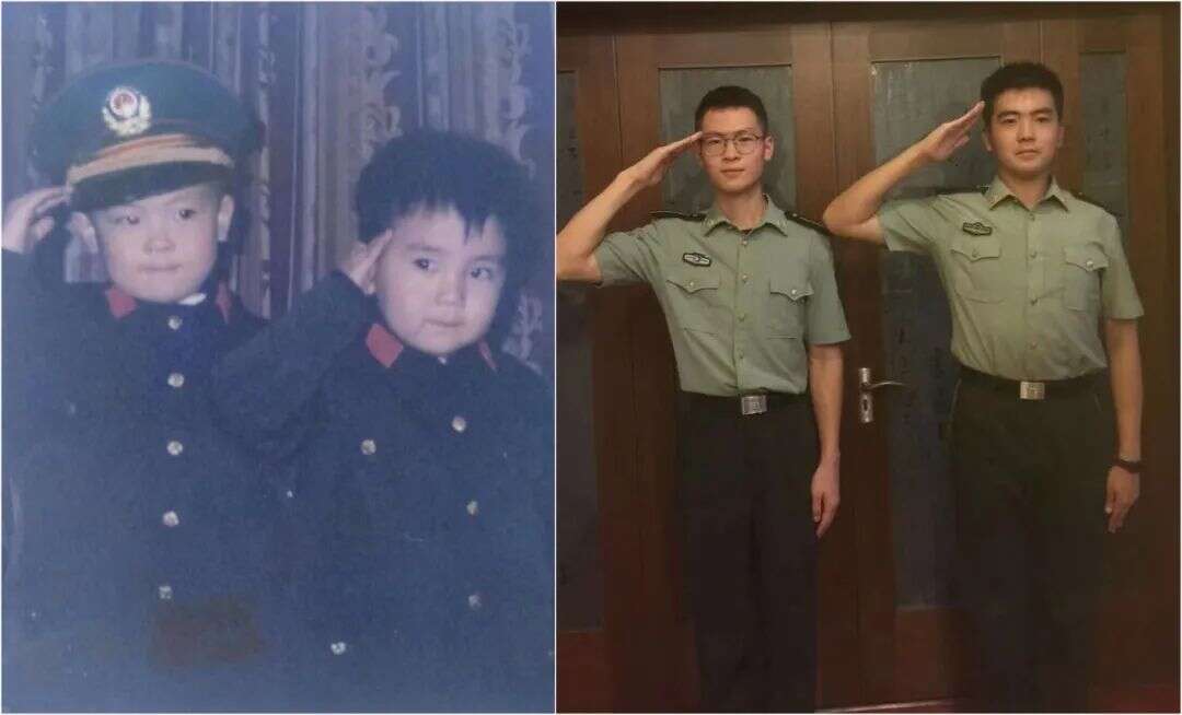 去当兵吧!每个人心中都有一个从军梦,这组对比照简直绝了!