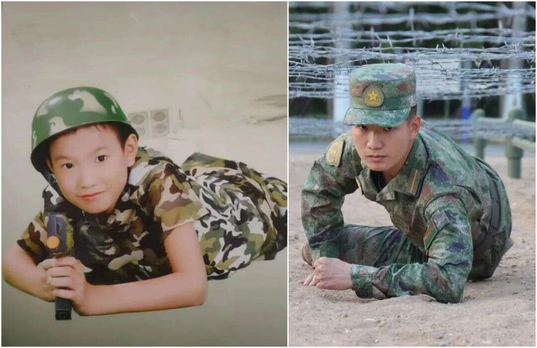 去当兵吧!每个人心中都有一个从军梦,这组对比照简直绝了!