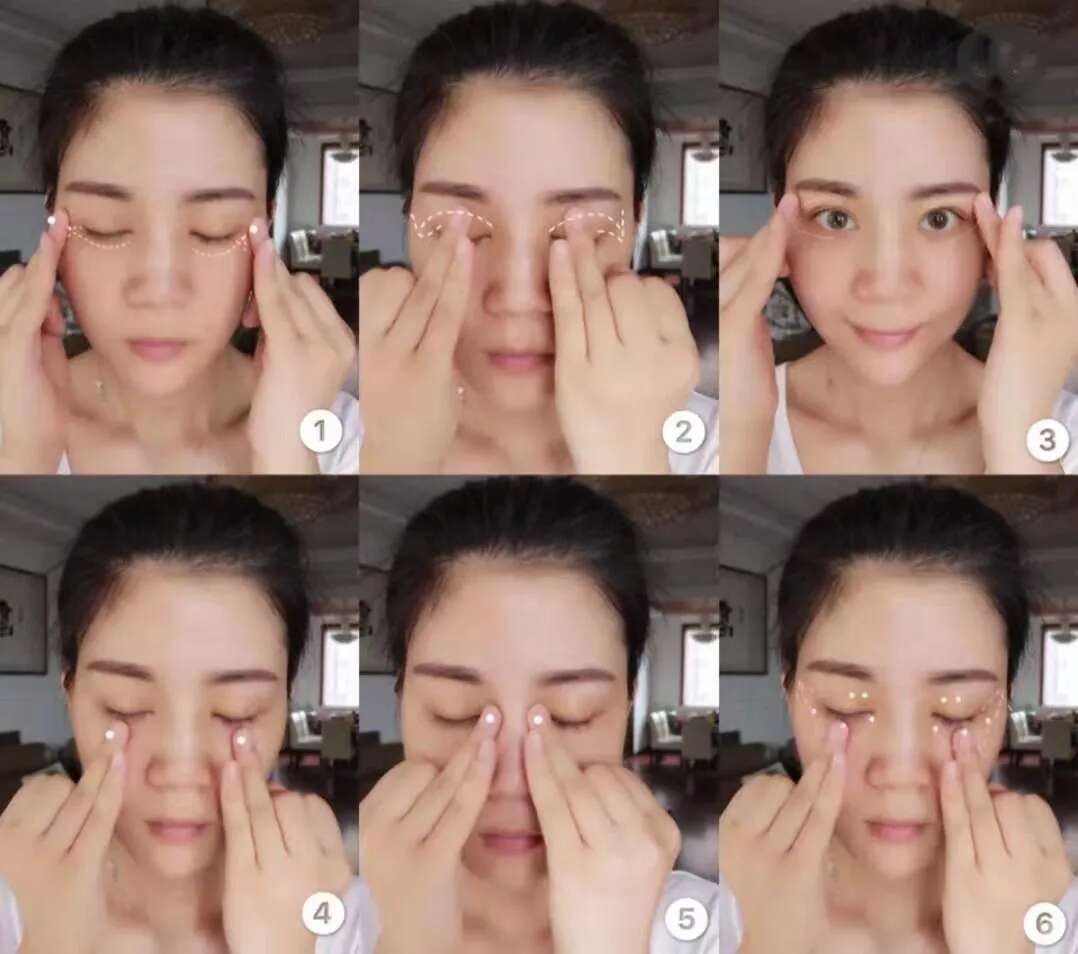 眼部细纹黑眼圈怎么办?这有一份“眼部肌肤”按摩指南