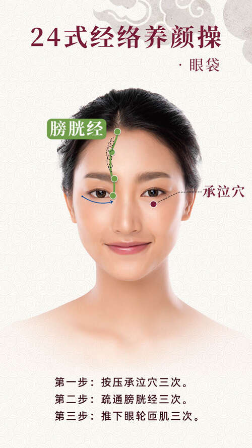 怎么消除眼袋?按摩眼袋的正确方法