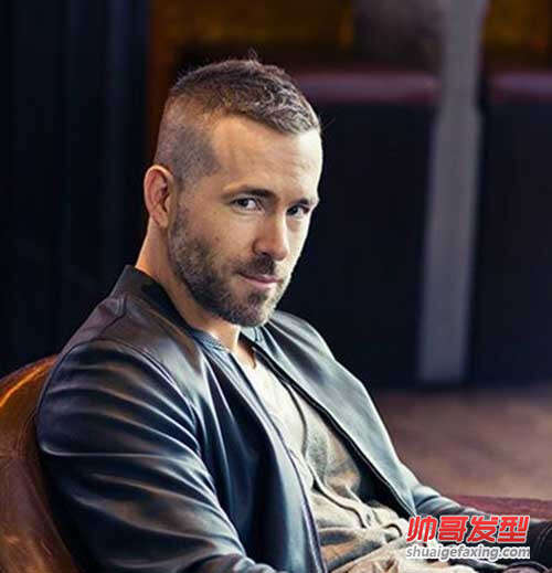 男士四周剃光的发型 欧美潮男个性短发图片