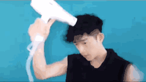 在家DIY奶奶灰染色发型 男士发型教程
