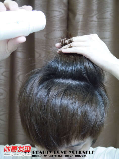 男生发型DIY基础教程 抓发造型技巧基础篇