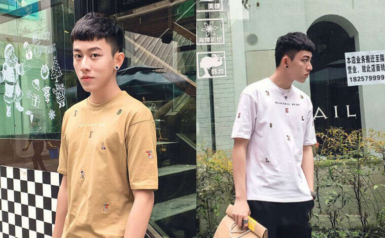 特别瘦脸的男生发型图片 让脸变小的男生发型