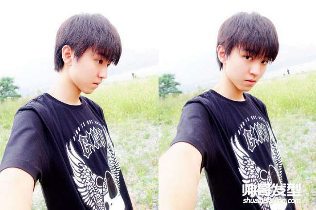 男学生高中男生适合的发型图片及名称