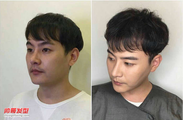 素人示范韩国男生潮发型 帅气好看的男生短发