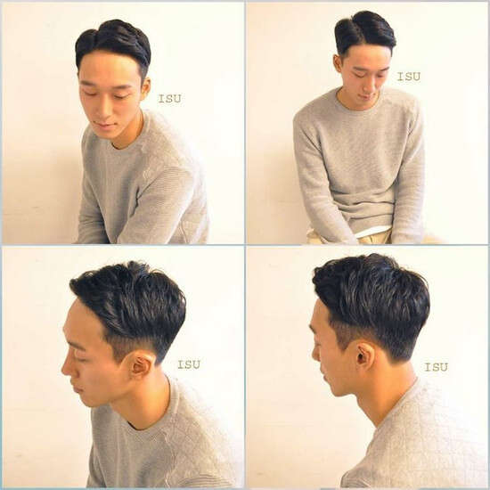 素人示范韩国男生潮发型 帅气好看的男生短发