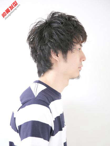 有胡子的男人剪什么发型好看 胡渣男士发型图片