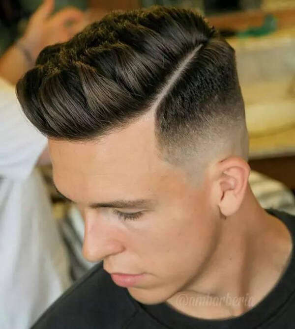 欧美潮男Undercut发型图片大全