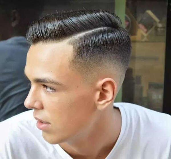 欧美潮男Undercut发型图片大全