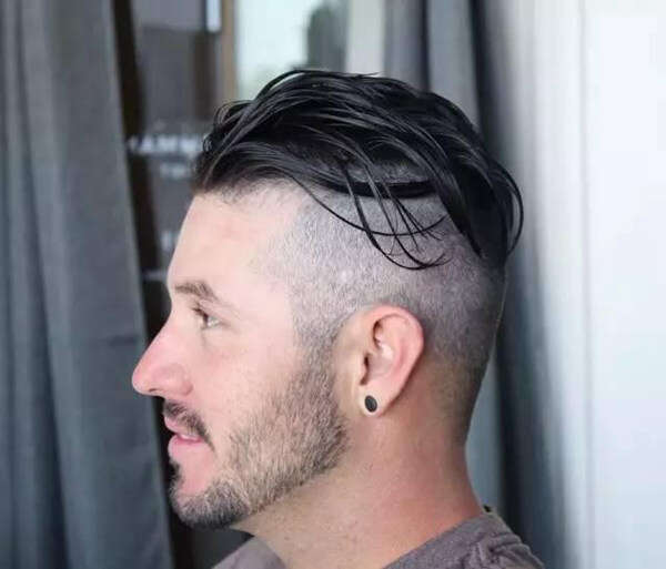欧美潮男Undercut发型图片大全