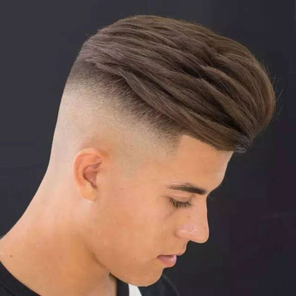 欧美潮男Undercut发型图片大全