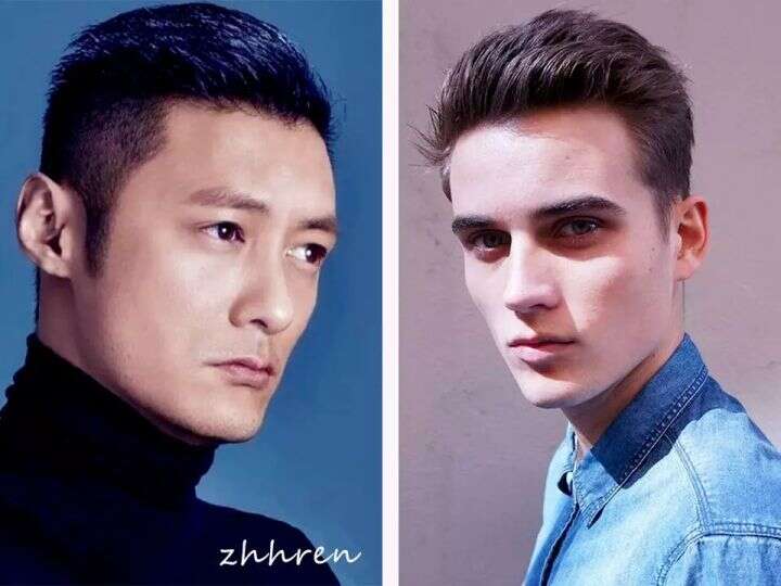 七种不同脸型的男生发型设计 找到适合自己的发型