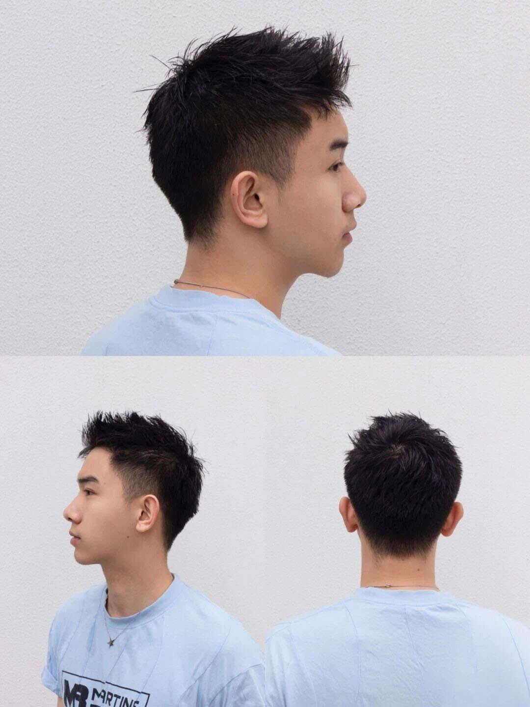 男生夏季清爽发型 3分钟打造出门干净短发