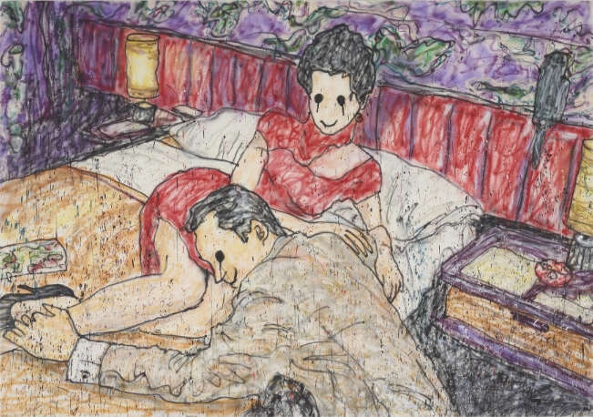 恶搞大师经典的MADSAKI推出“忧郁的夜景画”