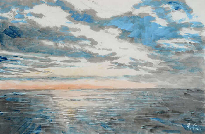 晤如画人生,味百岁艺格:戴泽先生百岁艺术展举行