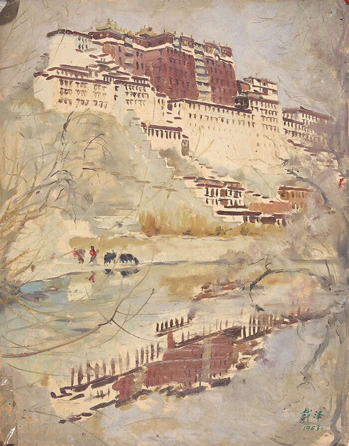 晤如画人生,味百岁艺格:戴泽先生百岁艺术展举行