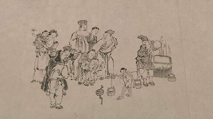 一颦一笑皆成趣:图画里的“百态众生”