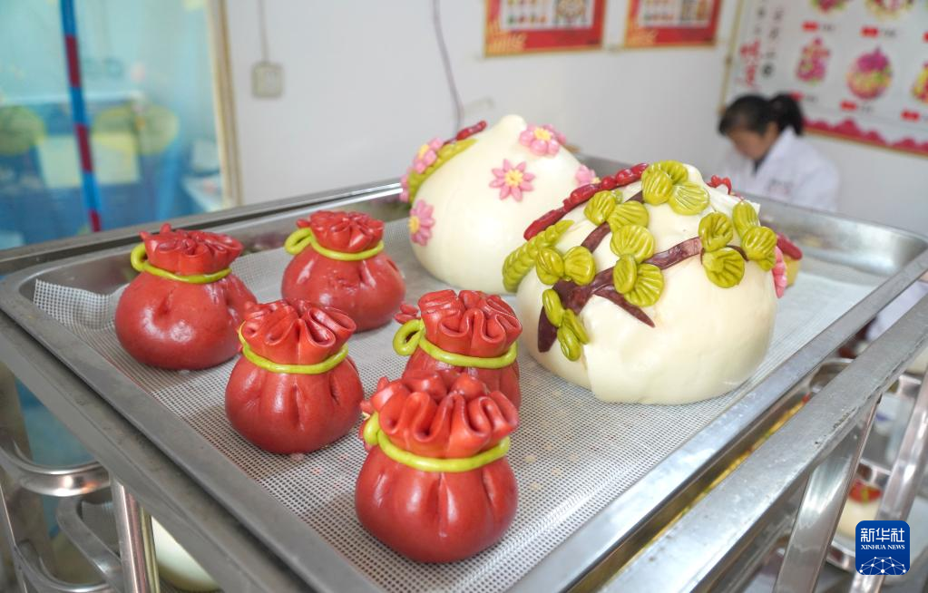 山东郓城:制作花馍迎新春