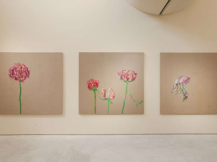 画笔下的生命日记:蔡锦个展“女人花”亮相“頌”艺术中心