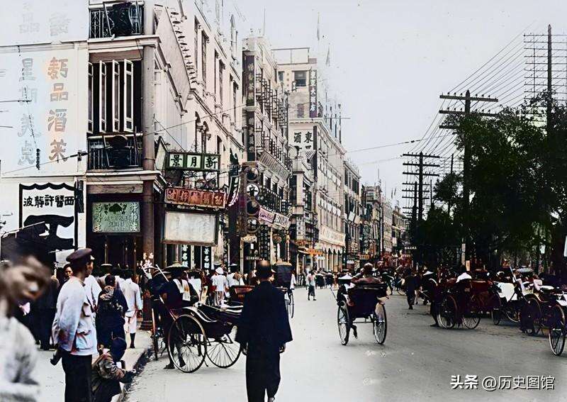 老照片:1929年,日本情报人员拍摄的中国广州,羊城风貌让人惊叹