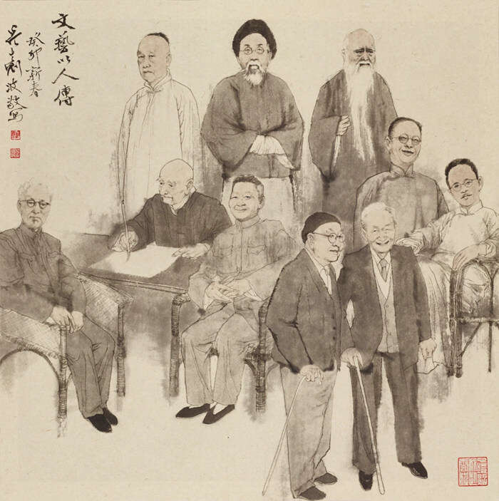 癸卯新春,1000幅小幅作品亮相中国美术馆,越看越耐看!