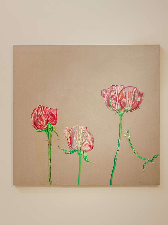 画笔下的生命日记:蔡锦个展“女人花”亮相“頌”艺术中心