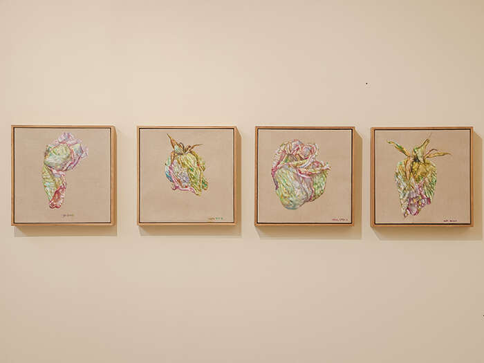 画笔下的生命日记:蔡锦个展“女人花”亮相“頌”艺术中心