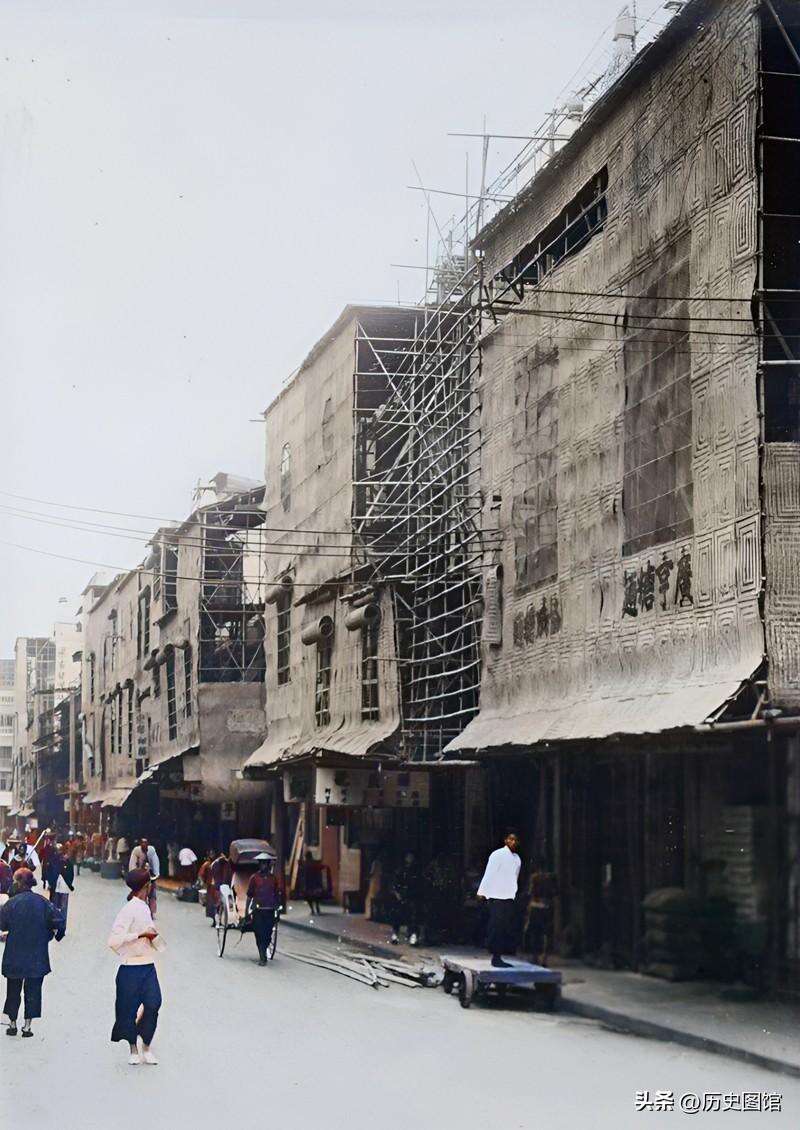 老照片:1929年,日本情报人员拍摄的中国广州,羊城风貌让人惊叹