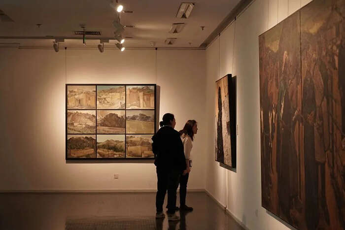 《天下黄河——中国百名油画家主题作品展》全国巡展亮相天津美院