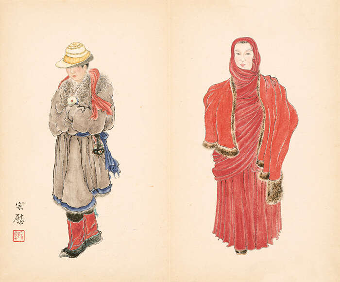 155件作品勾勒艺术人生,走进孙宗慰的“心影馨香”