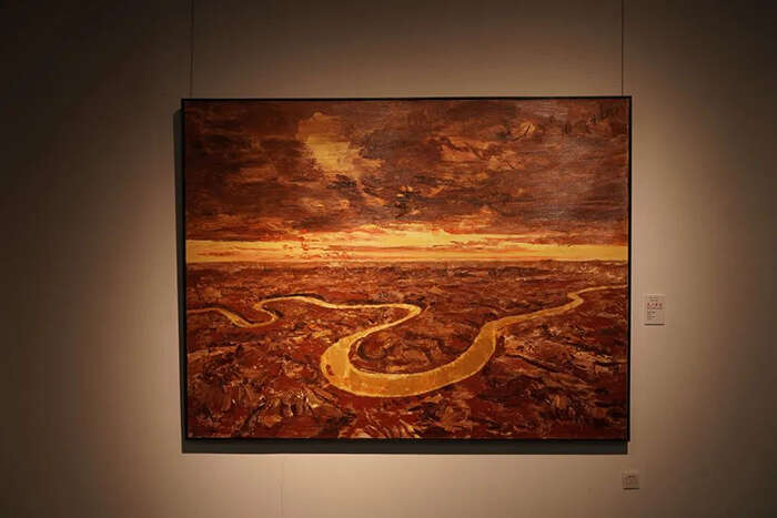 《天下黄河——中国百名油画家主题作品展》全国巡展亮相天津美院