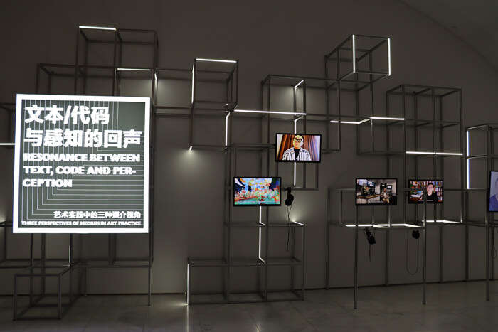 “文本、代码与感知的回声——艺术实践中的三种媒介视角”在央美美术馆展出