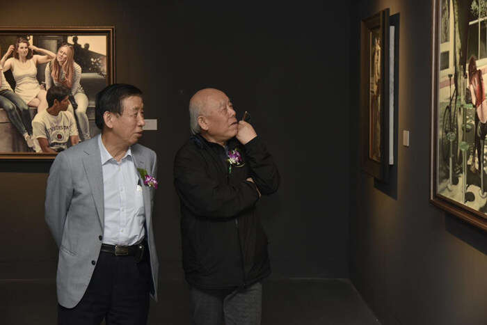 用画笔凝聚生活瞬间:“风雅颂一一李当岐绘画作品展”开幕