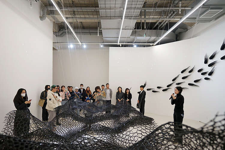 WAVELENGTH当代艺术体验展开幕:体验“瞬息”之间的美感