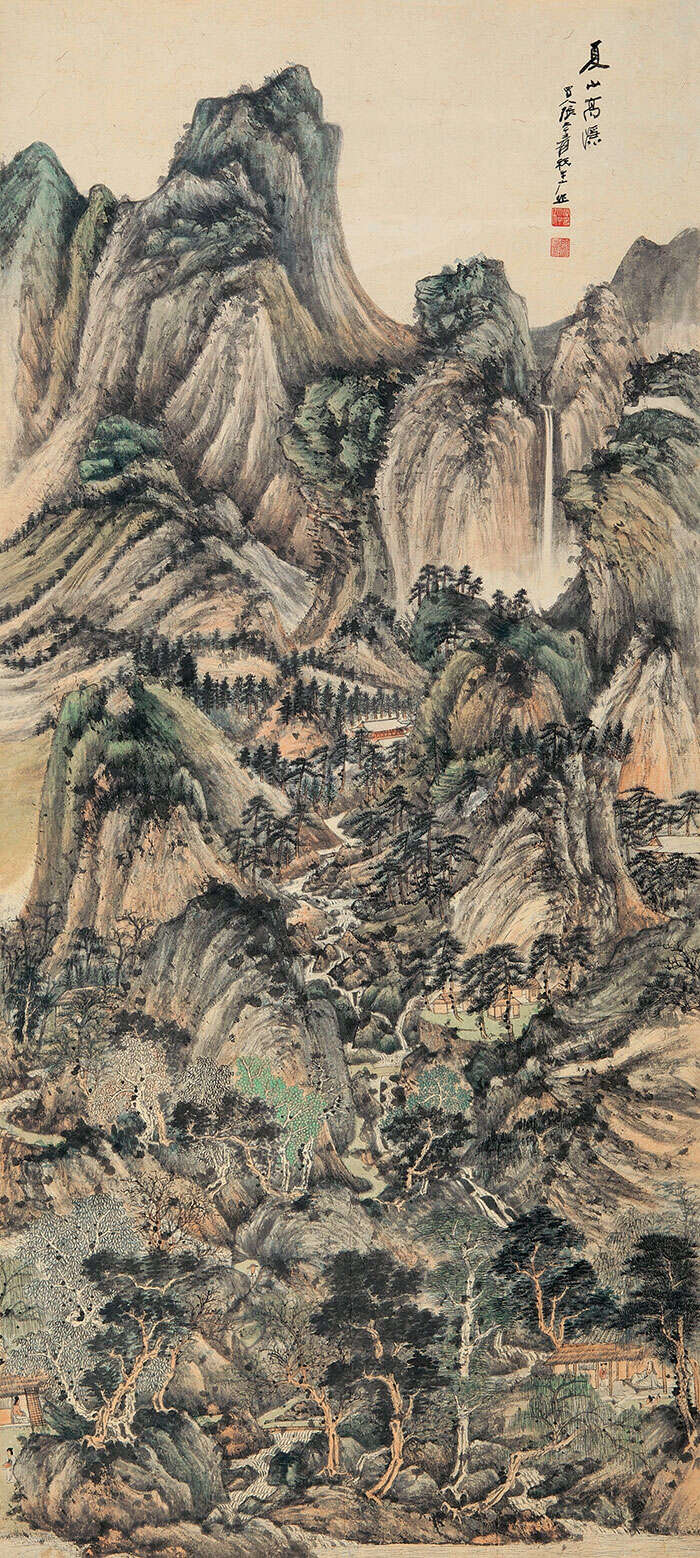 张大千齐白石珍品集结,“南张北齐”大展登陆北京