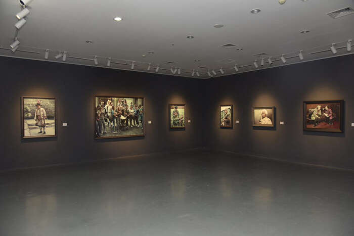 用画笔凝聚生活瞬间:“风雅颂一一李当岐绘画作品展”开幕