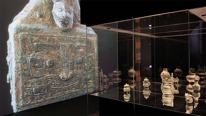 聚焦《永恒的祭献:中国古代青铜礼器》大展(9):展陈中的动态设计
