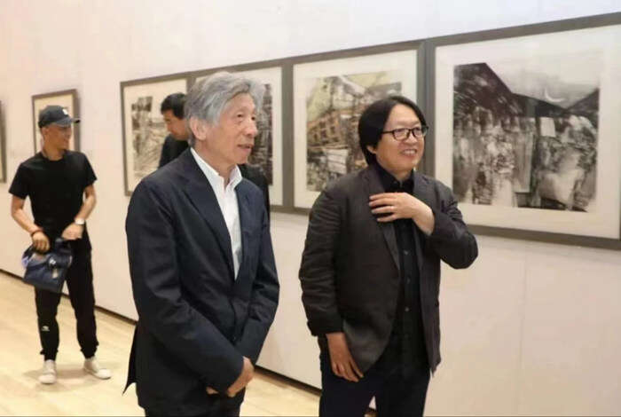 “行走边界——张道兴艺术作品展”在中国国家画院开幕