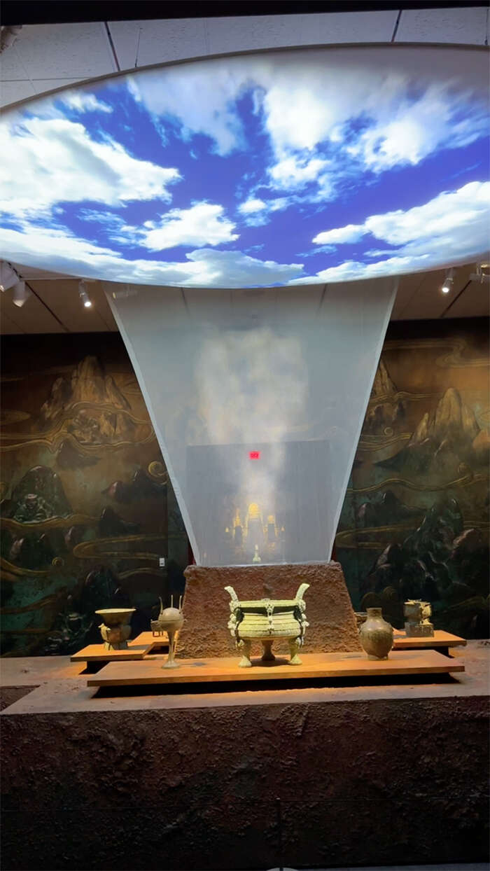 聚焦《永恒的祭献:中国古代青铜礼器》大展(9):展陈中的动态设计