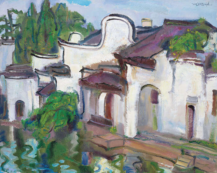 陈钧德个展“上海的早晨”在势象空间开幕 30幅力作亮相