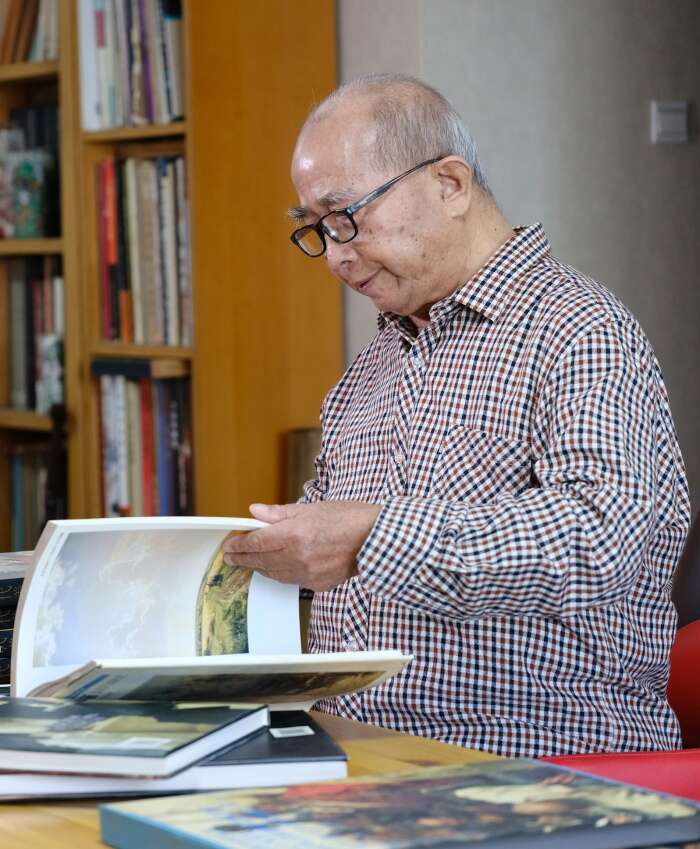 “纵笔写青山——侯德昌书画艺术展”北京画院美术馆展出