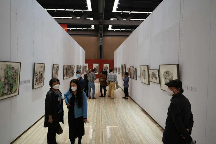 “行走边界——张道兴艺术作品展”在中国国家画院开幕
