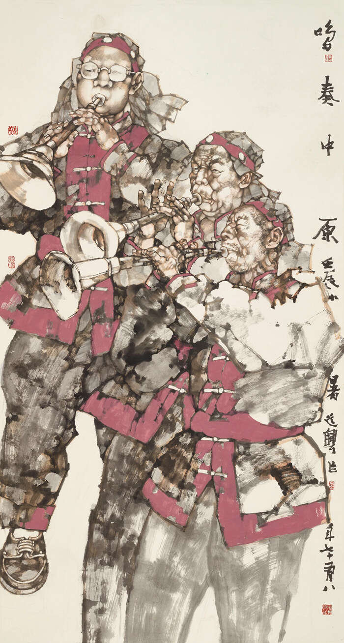 “行走边界——张道兴艺术作品展”在中国国家画院开幕